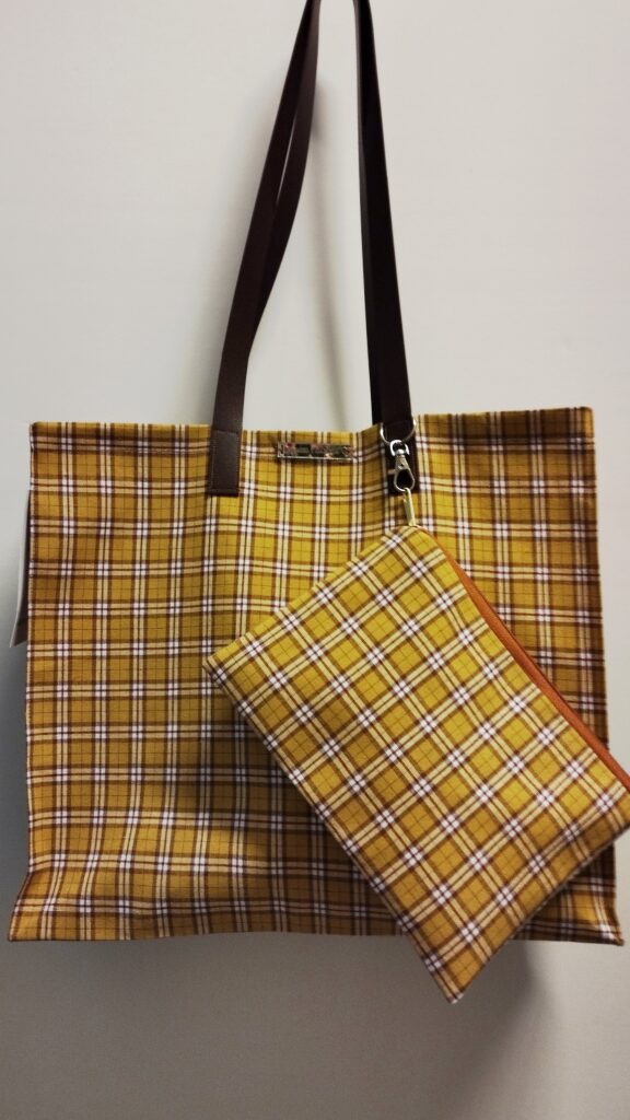 Bolso Tote Bag Mostaza